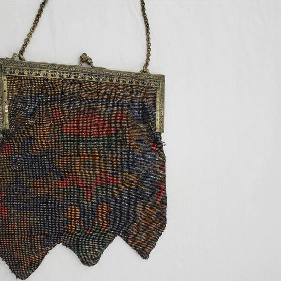 Antique Mesh Purses Collection 2 Stunning 6" long & 4" long - Picture 8 of 16